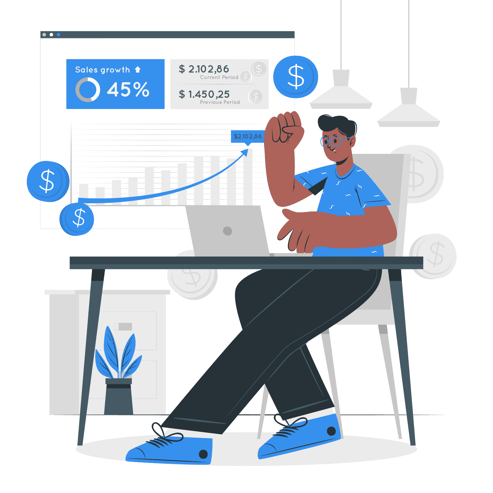 Real-time analytics dashboard